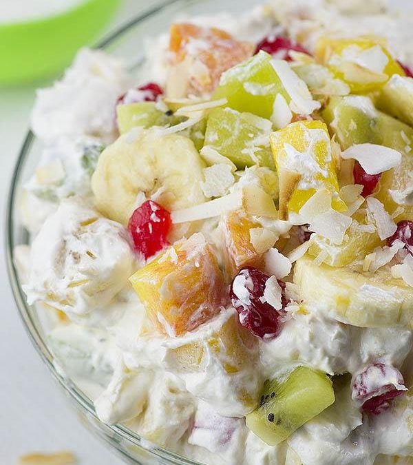 TROPICAL CHEESECAKE FRUIT SALAD