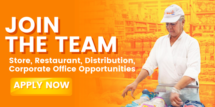 JOIN THE TEAM Store, Restaurant, Distribution, Corporate Office Opportunities APPLY NOW