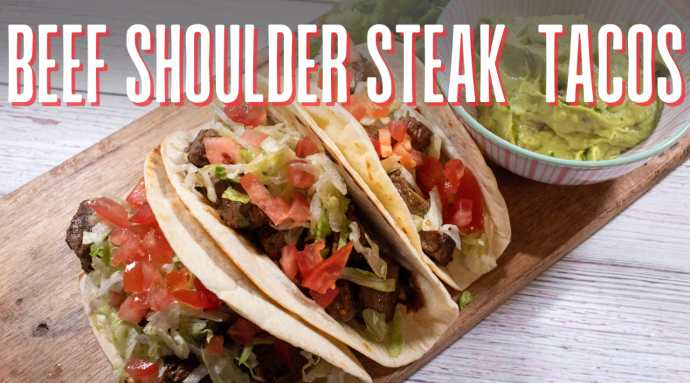 BEEF SHOULDER STEAK SOFT TACOS ElSuper