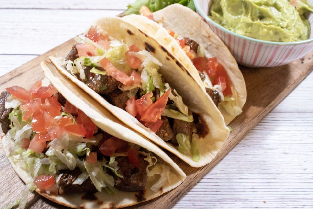 BEEF SHOULDER STEAK SOFT TACOS ElSuper