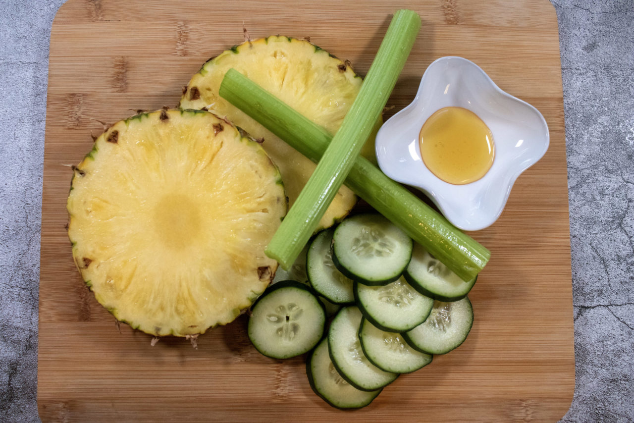 PINEAPPLE AND CUCUMBER JUICE ElSuper