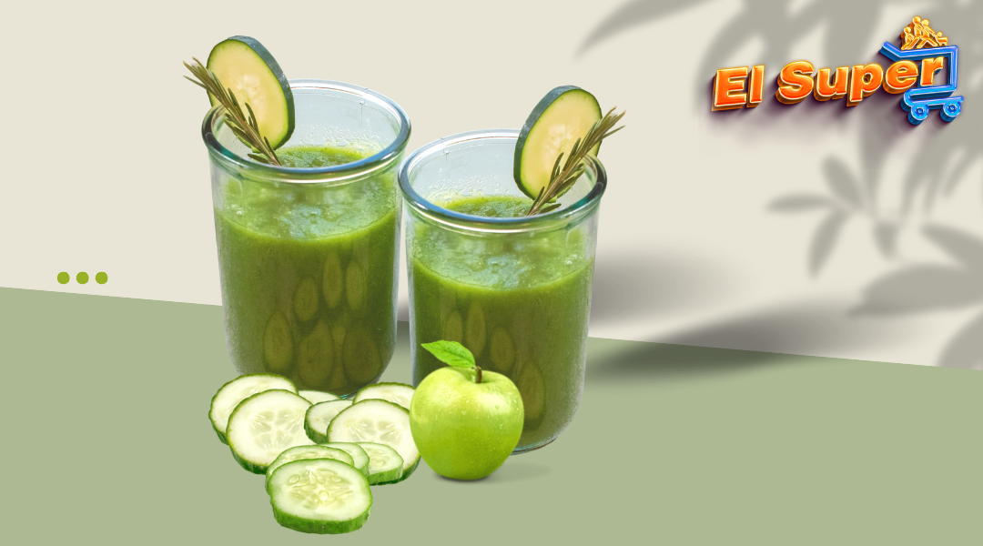Green Juice with Cucumber and Apple
