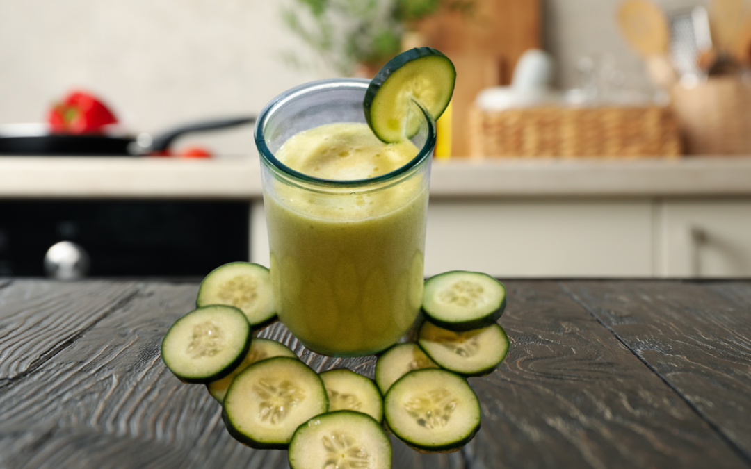 JUGO DE PIÑA Y PEPINO