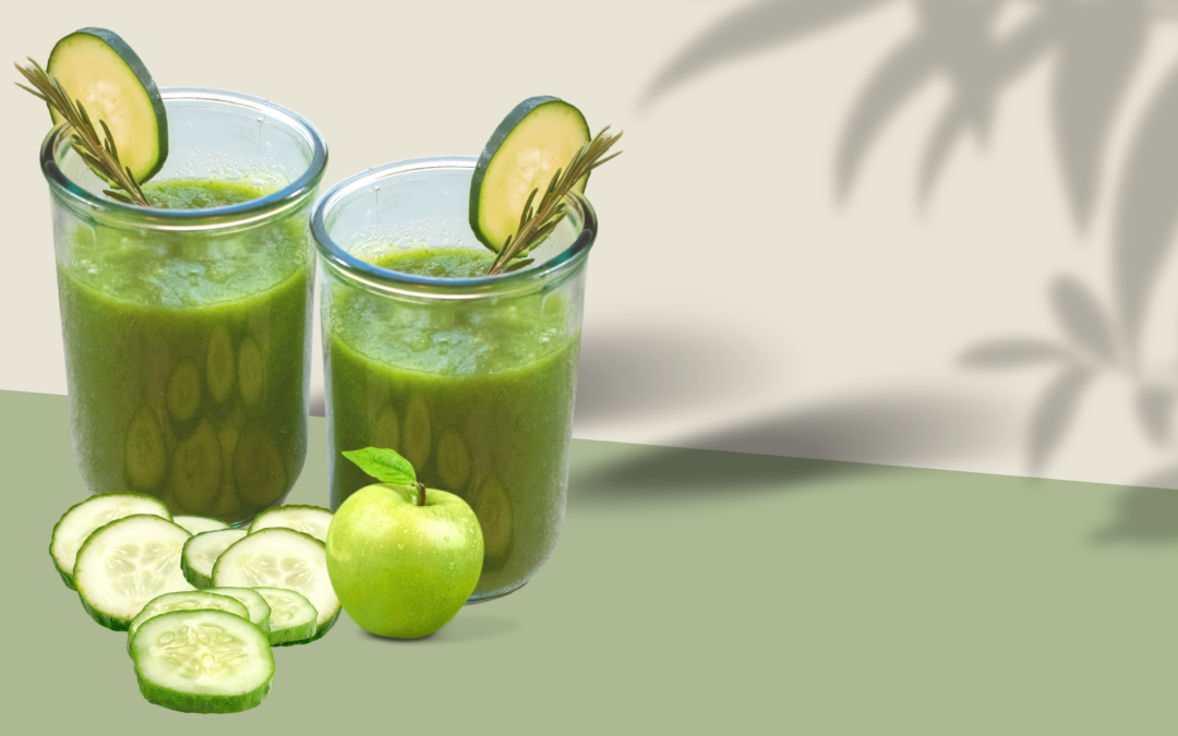 Green Juice with Cucumber and Apple