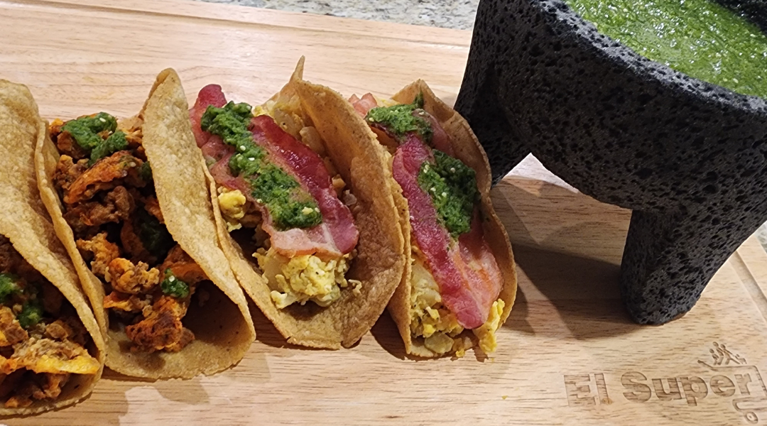 TACOS PARA EL DESAYUNO