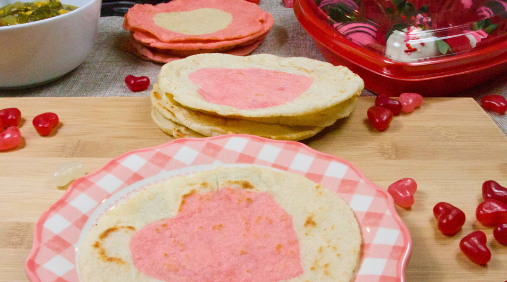 VALENTINE’S DAY TORTILLAS