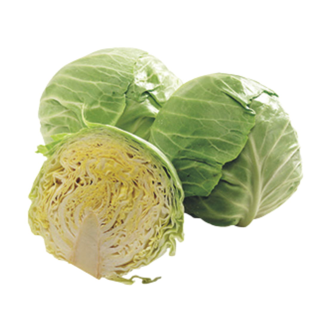 Green Cabbage 3 Lbs. x 99¢