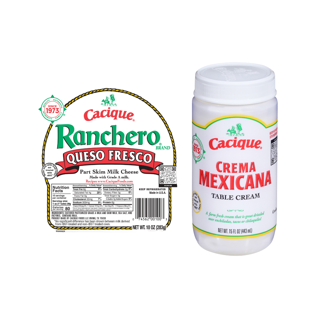 Cacique Fresh Cheese, 10 Oz. or Cream, 15 Oz. $2.47 Ea.