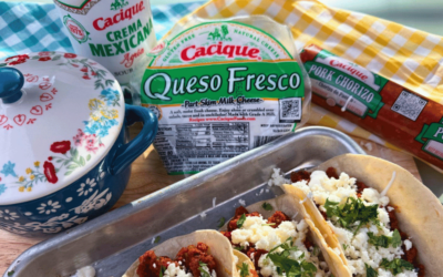 TACOS DE CHORIZO