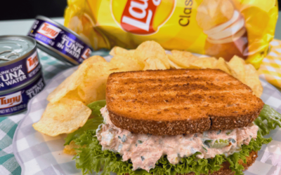 SÁNDWICH DE ENSALADA DE ATÚN