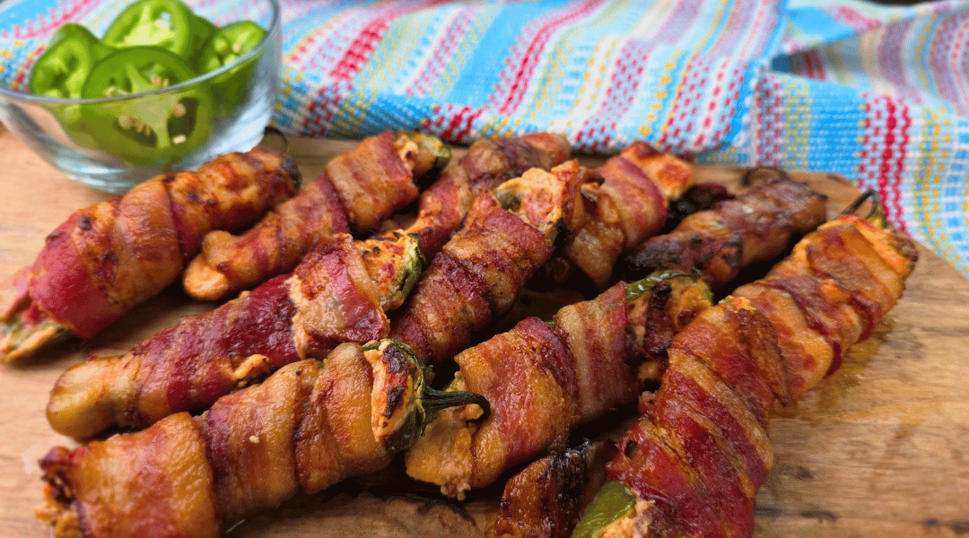POPPERS DE JALAPEÑO CON JAMÓN DE PAVO