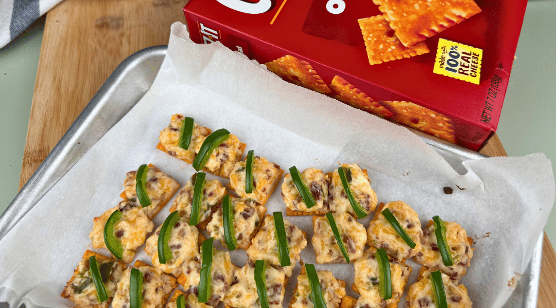 BOCADITOS JALAPEÑO POPPER CON CHEEZ-IT®