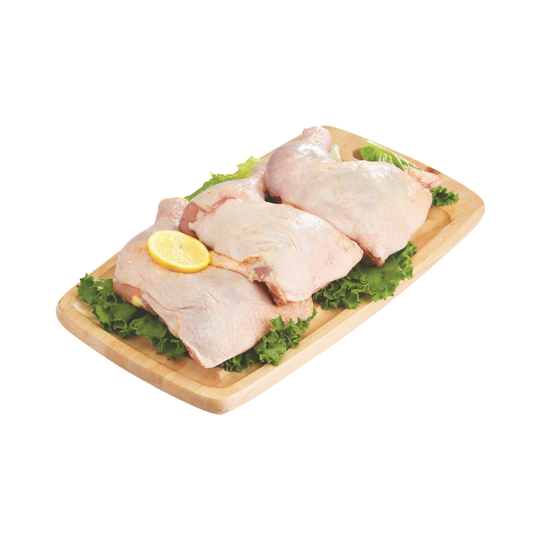 Piernas con Muslos de Pollo 97¢ Lb.