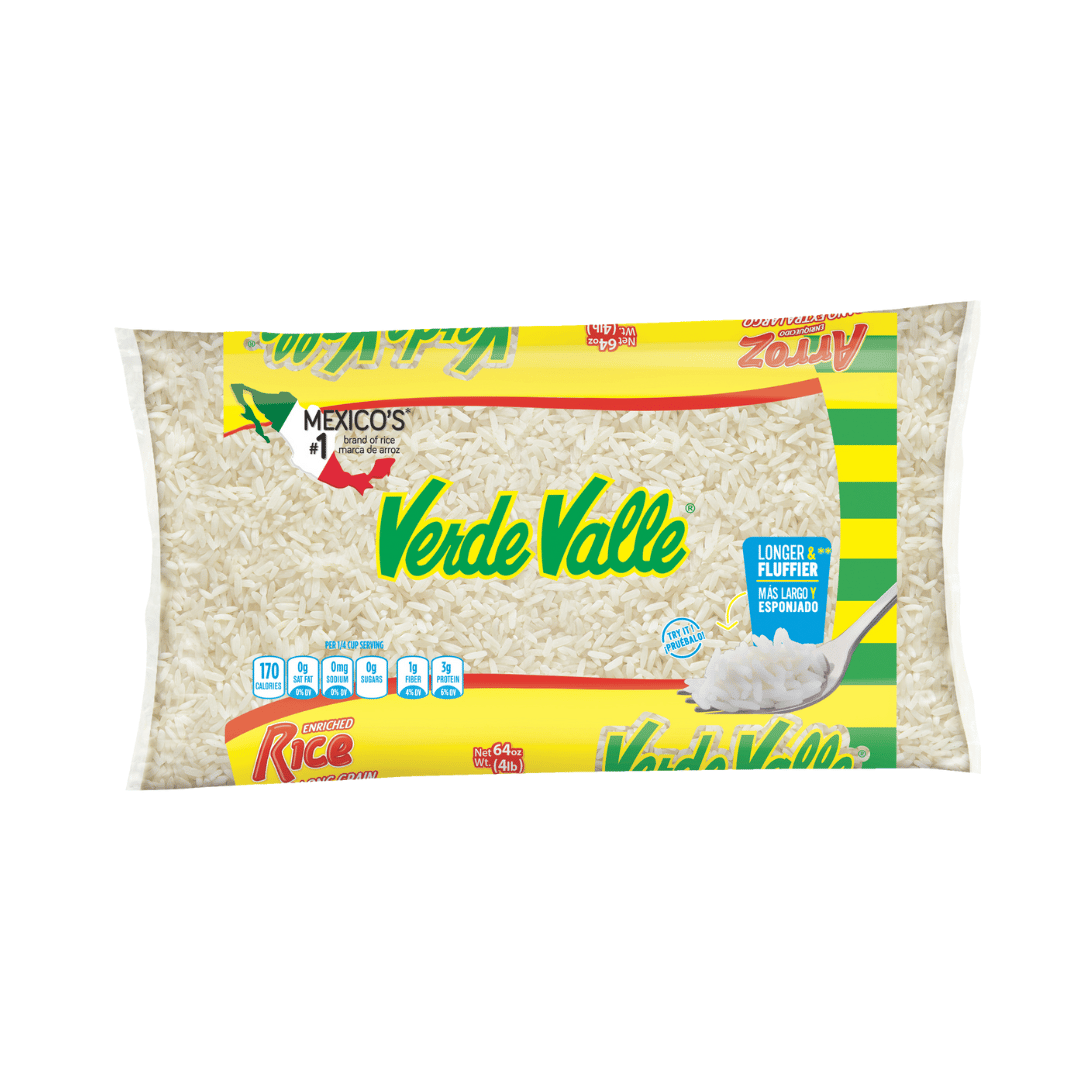 Arroz Verde Valle, 4 Lbs. $3.97 c/u