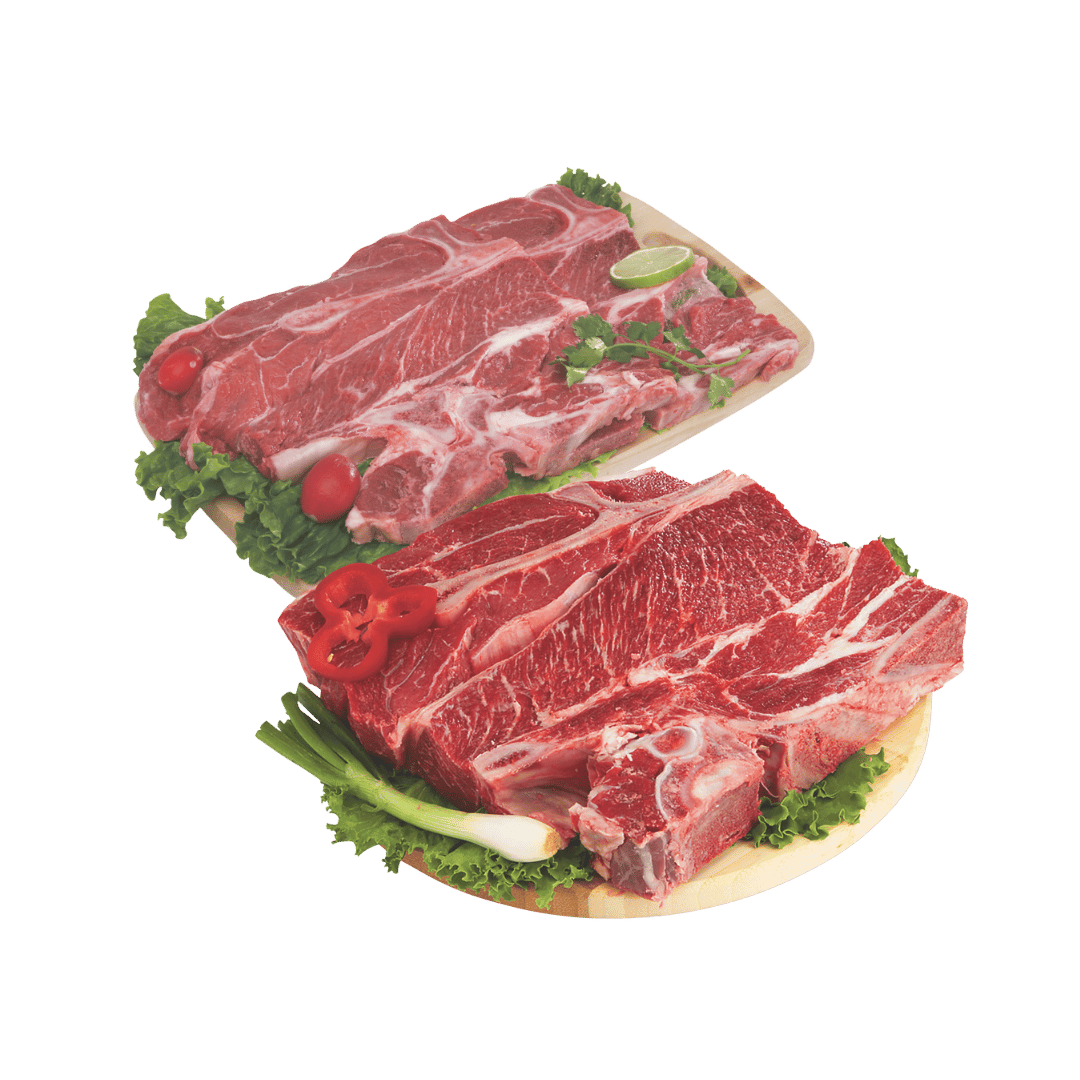 Bistec o Trozo de Diezmillo de Res con Hueso $5.47 lb