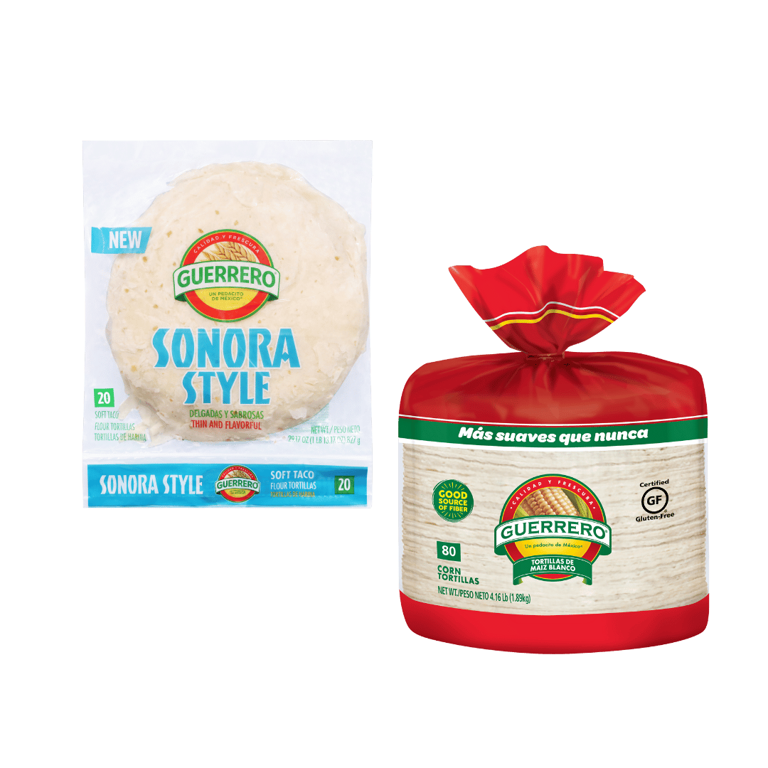 Guerrero Corn Tortillas or Sonora Style, 8-80 Ct. $2.99 ea