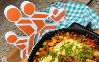 SARTÉN CON CHORIZO Y TOCINO