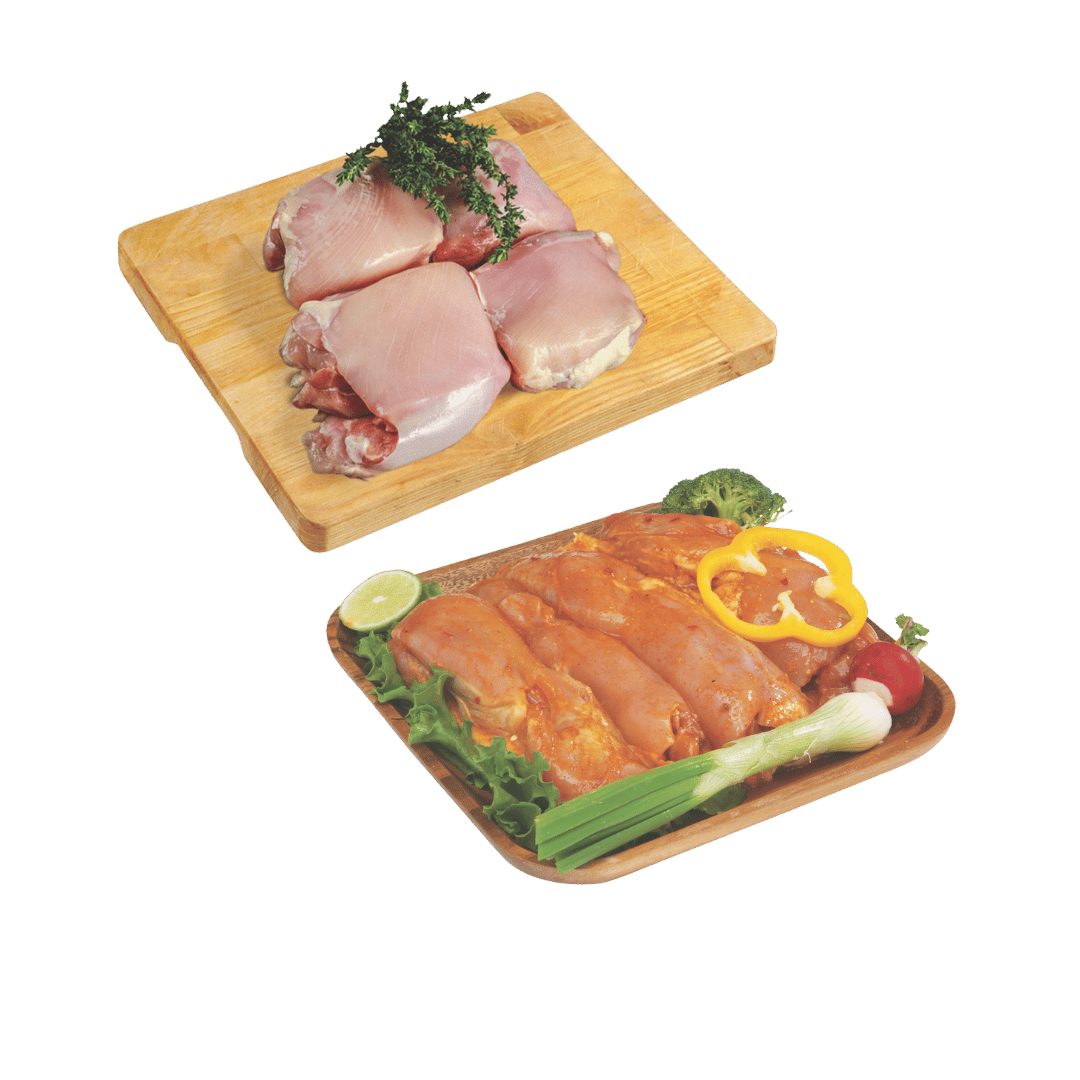 Fresh Boneless Skinless Chicken Leg Meat $2.77 lb