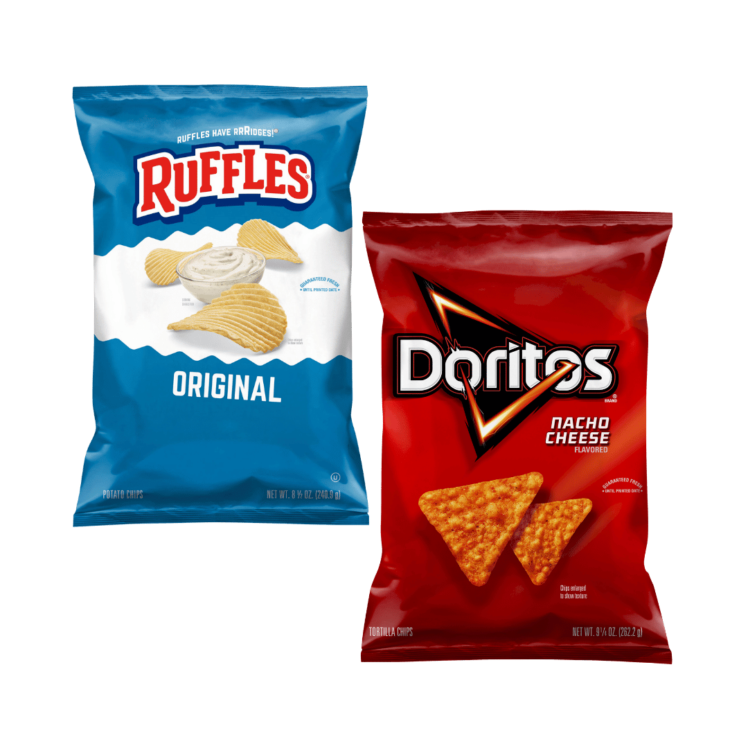Botana Doritos or Ruffles, 6-10.75 Oz. $2.49 c/u