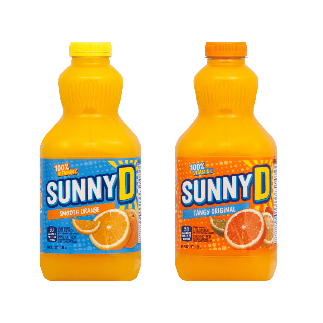 Ponche Cítrico Sunny D, 64 Oz. $1.47 c/u