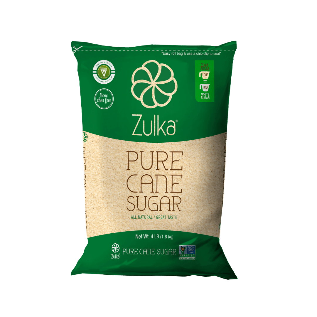Azúcar de Caña Zulka, 4 Lbs. $3.79 c/u