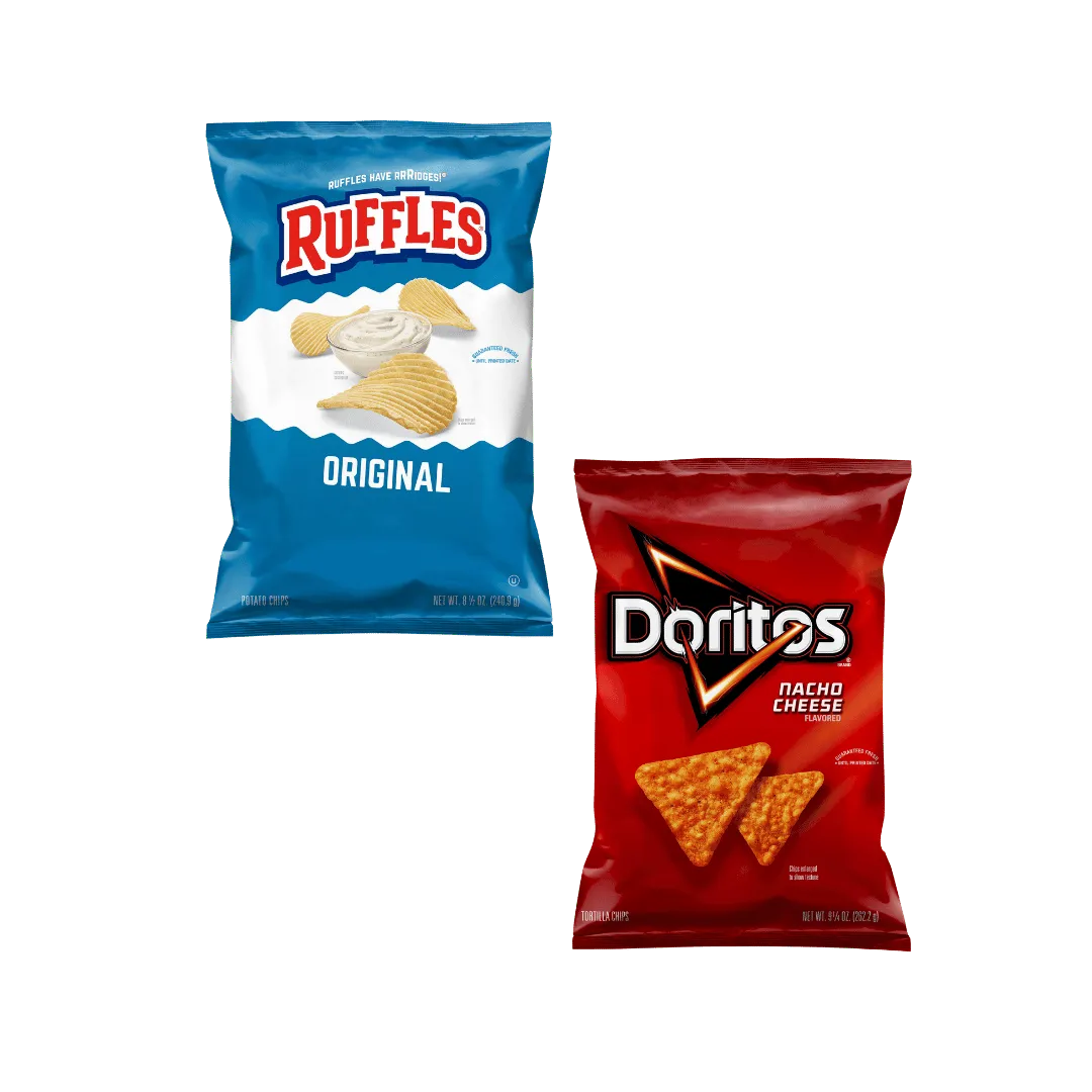 Botana Doritos o Ruffles, 6-10.75 Oz. $1.99 c/u