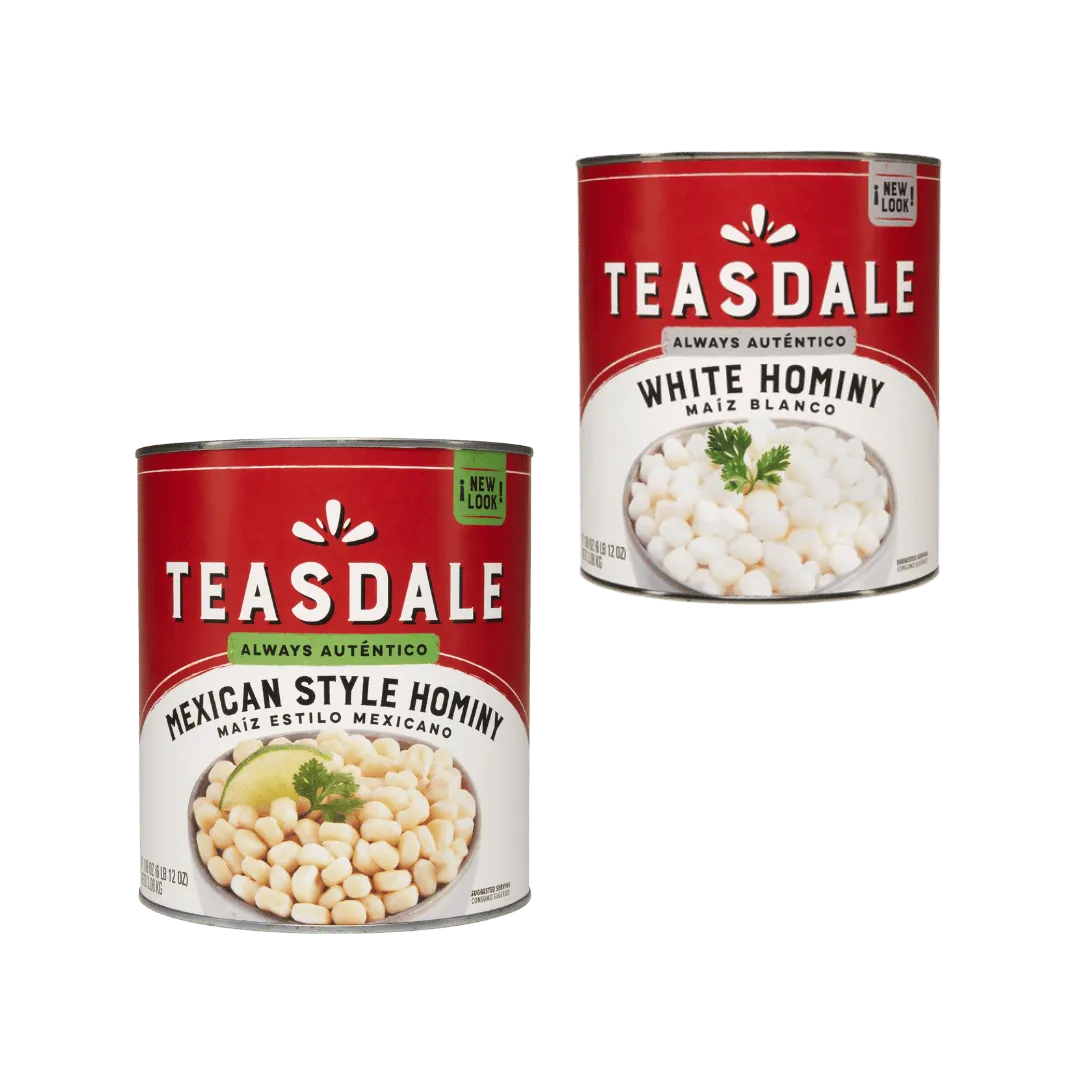 Maíz Pozolero Teasdale, 108 Oz. $3.47 c/u