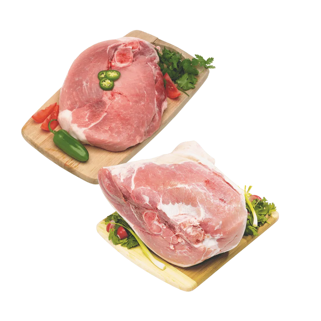Mitad o Entera de Pierna de Puerco con Hueso $1.27 lb