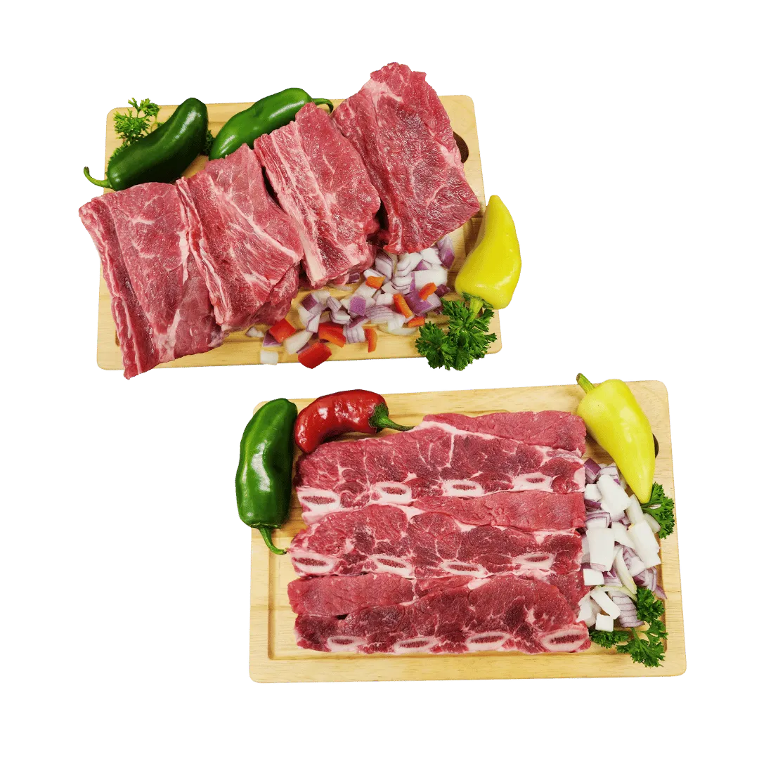 Fresh Beef Flanken Ribs or Beef Short Ribs $5.99 lb
