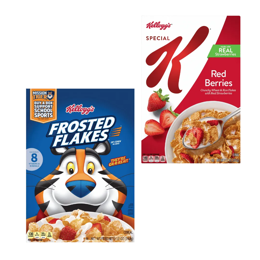 Cereal Kellogg's, 8.9-16 Oz. $2.99 c/u