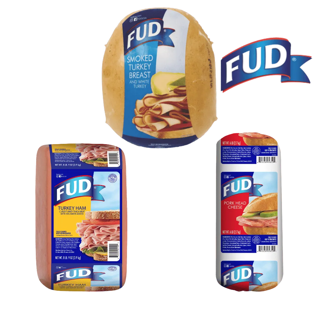FUD Turkey, Smoked Ham or Pork Mild Head Cheese $4.99 lb