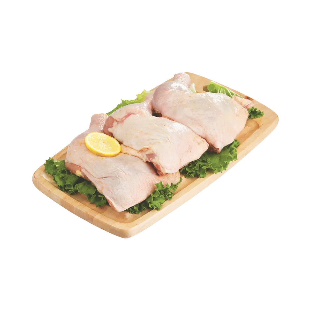 Fresh Chicken Leg Quarters 77¢ lb