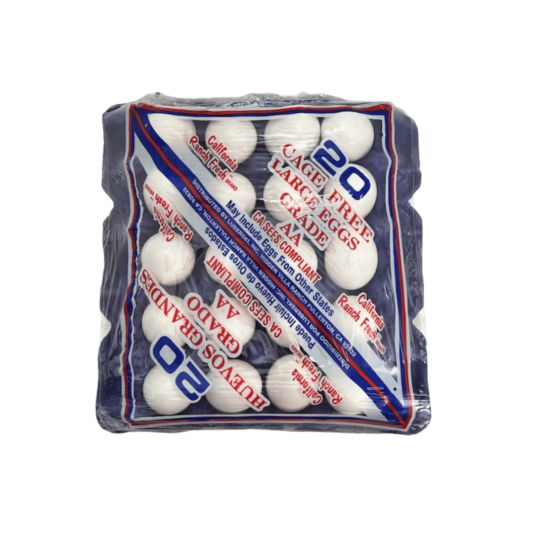 Large White Eggs Grade A or AA, 20 Ct. $2.47 ea