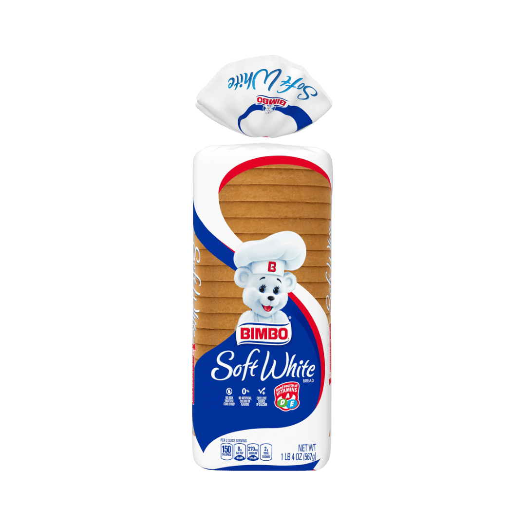 Bimbo Soft White Bread, 20 Oz. $1.99 ea