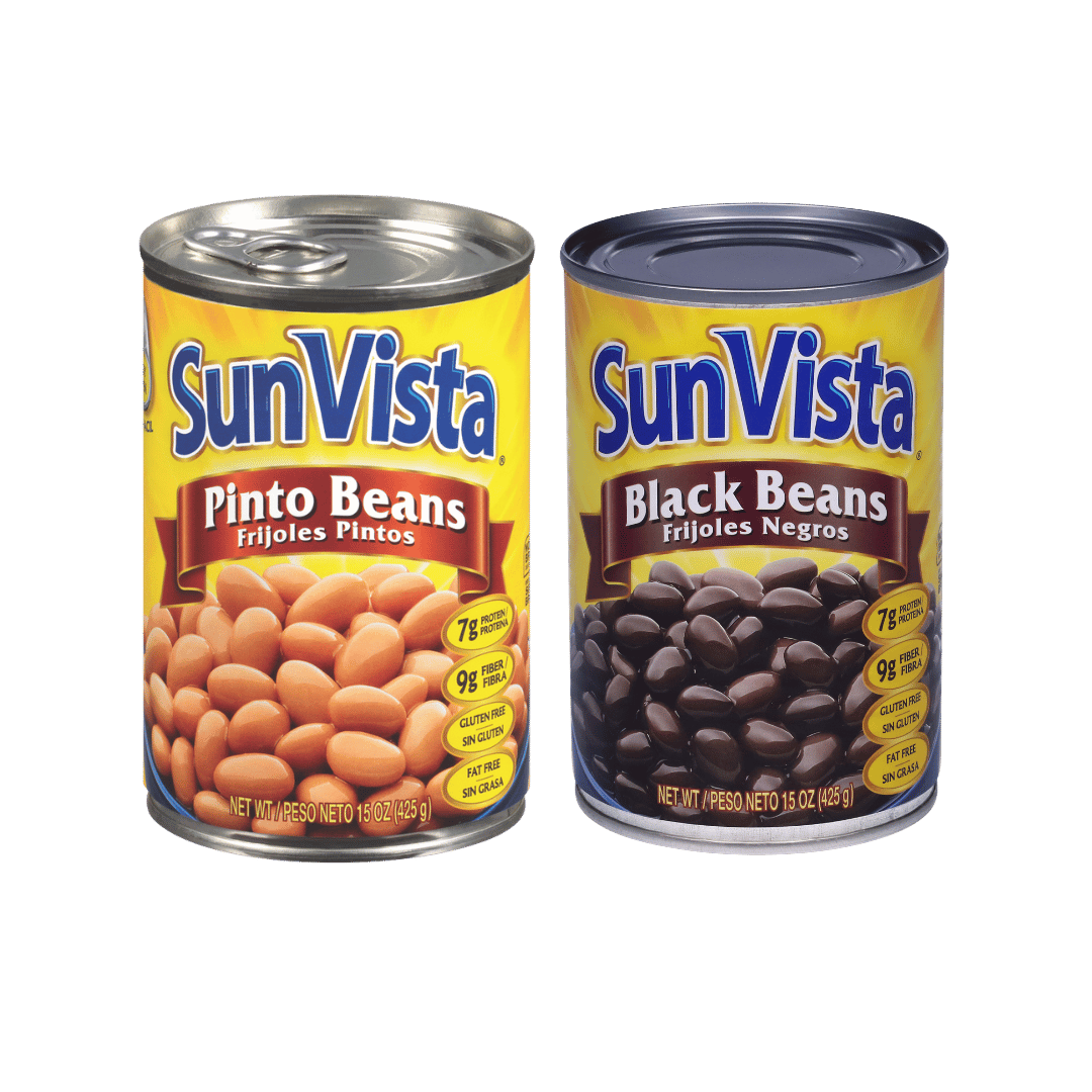 Sun Vista Canned Beans, 15 Oz. 99¢ ea
