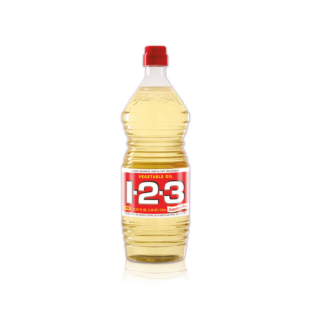 1-2-3 Vegetable Oil, 33.8 Oz. $2.99 ea