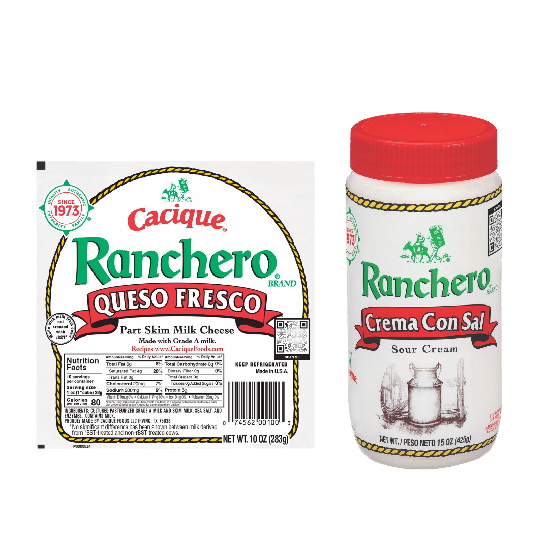 Queso Fresco, 10 Oz. o Crema Ranchero Cacique, 15 Oz. $2.47 c/u