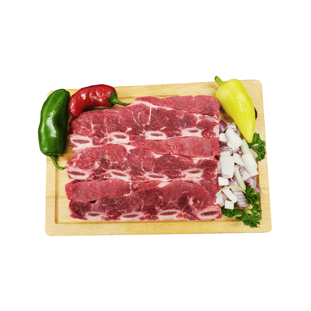Fresh Beef Flanken Ribs or Beef Short Ribs $6.47 lb