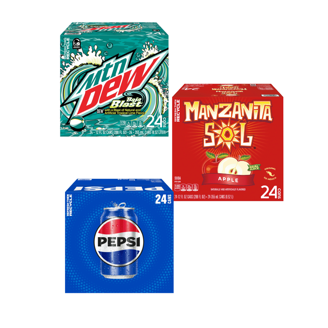 Refrescos Pepsi 24 Pk., 12 Oz. Latas $9.97 +CRV