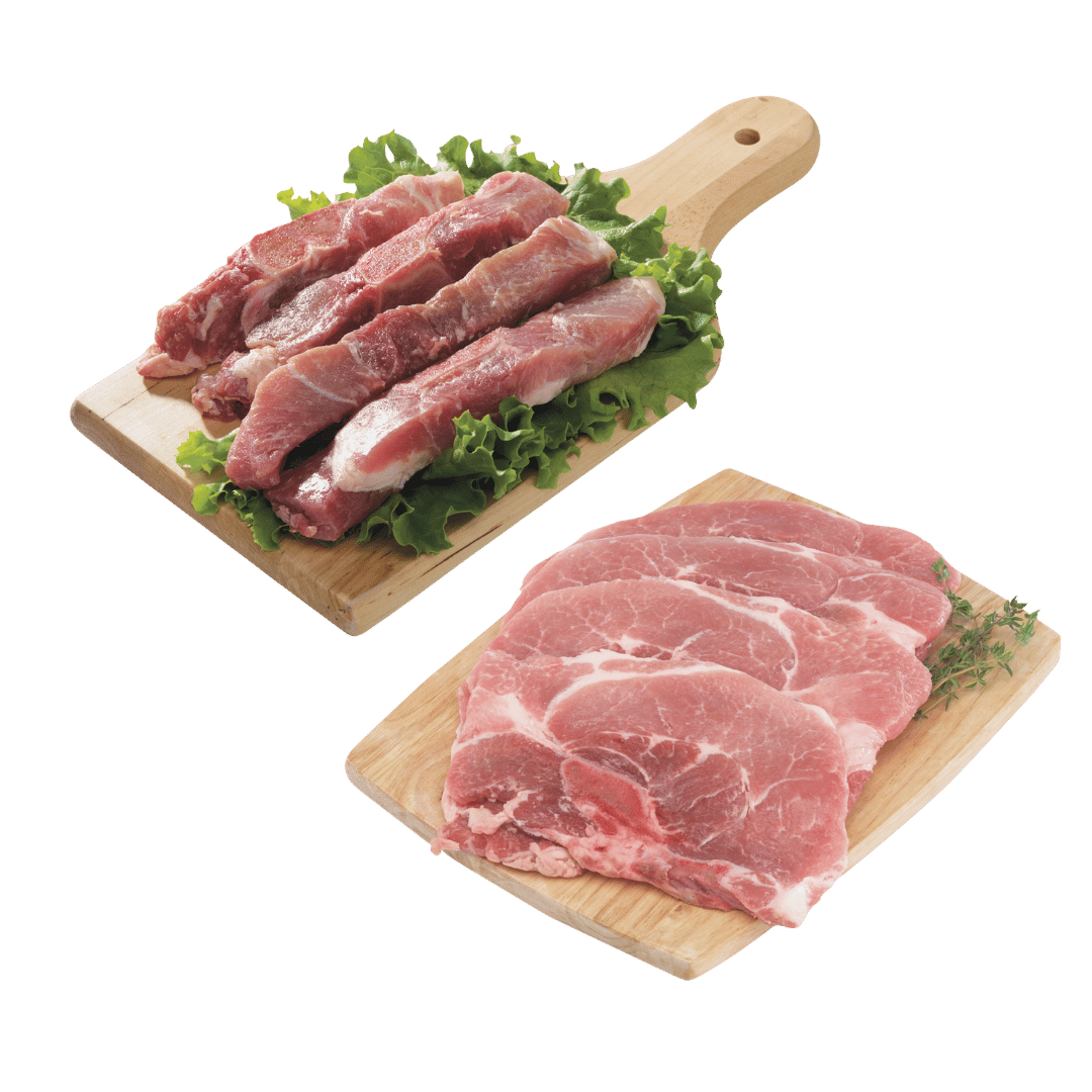 Chuletas o Tiras de Puerco con Hueso Estilo Costillas Rancheras $2.27 lb