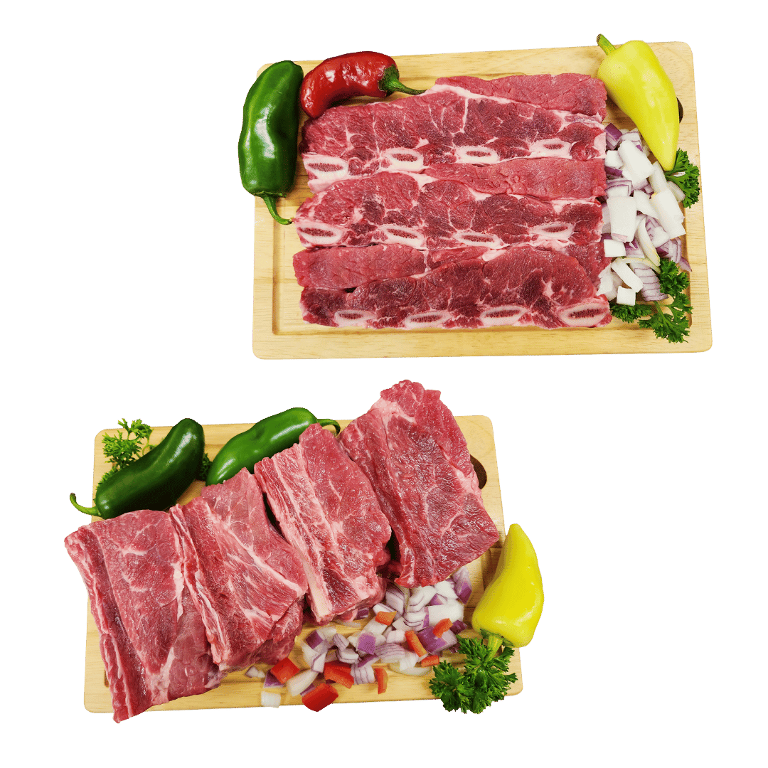 Fresh Beef Flanken Ribs or Beef Short Ribs $5.99 lb