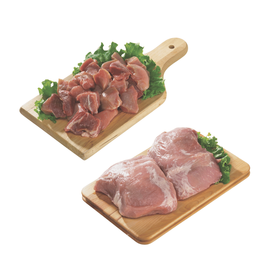 Trocitos o Trozo de Puerco sin Hueso $2.99 lb