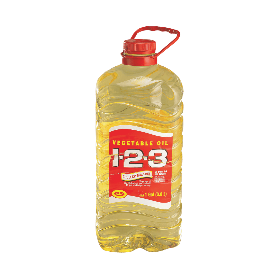 1-2-3 Vegetable Oil, 1 Gallon $9.97 ea