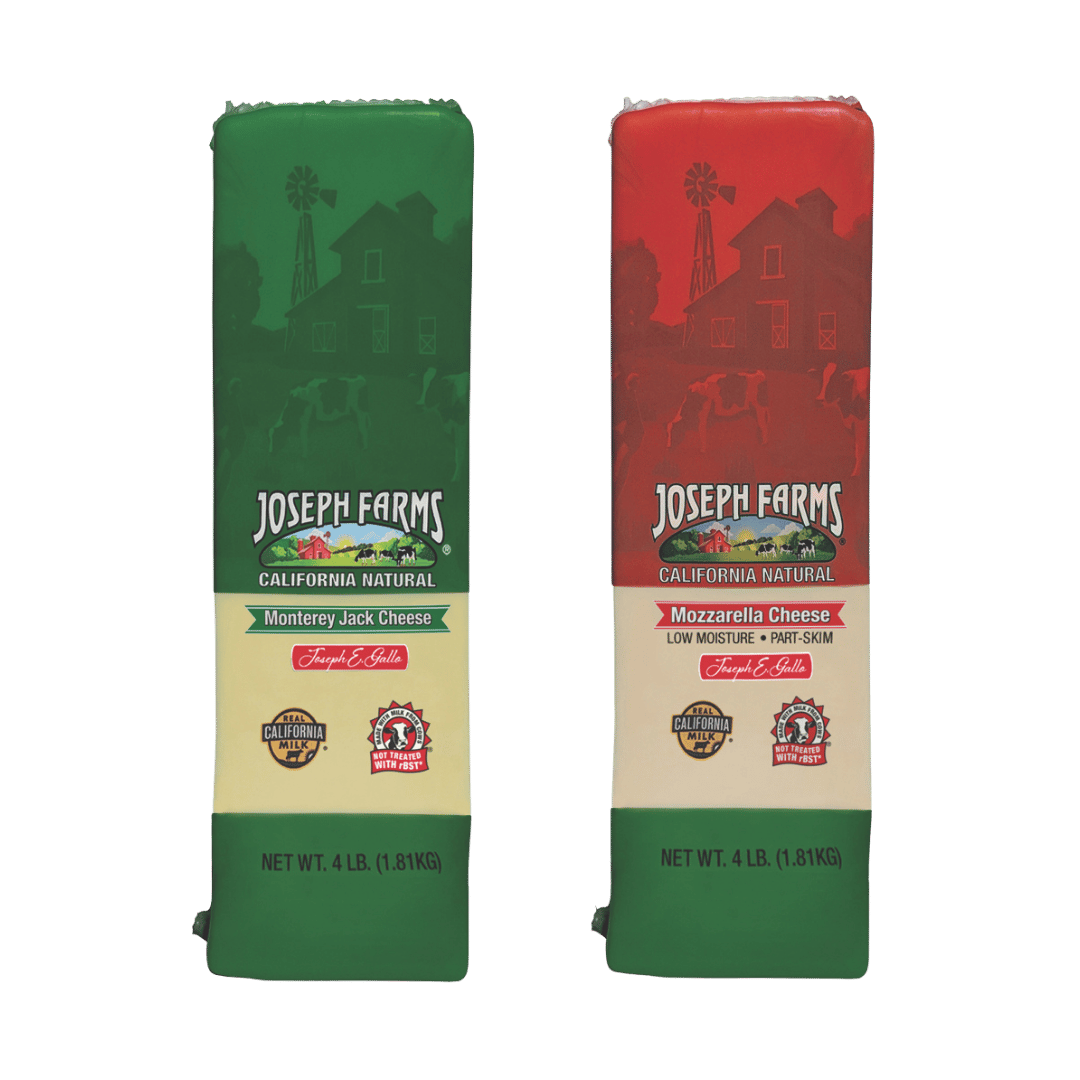 Joseph Farms Cheese Blocks, 4 Lbs. $9.99 ea