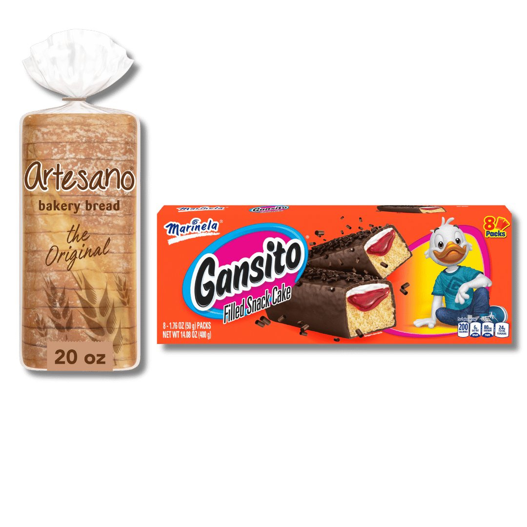 Pan Artesano, 16-20 Oz. o Pastelitos Marinela, 8 Ct. $2.99 c/u