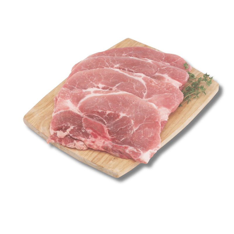  Fresh Pork Sirloin End Chops $1.99 lb